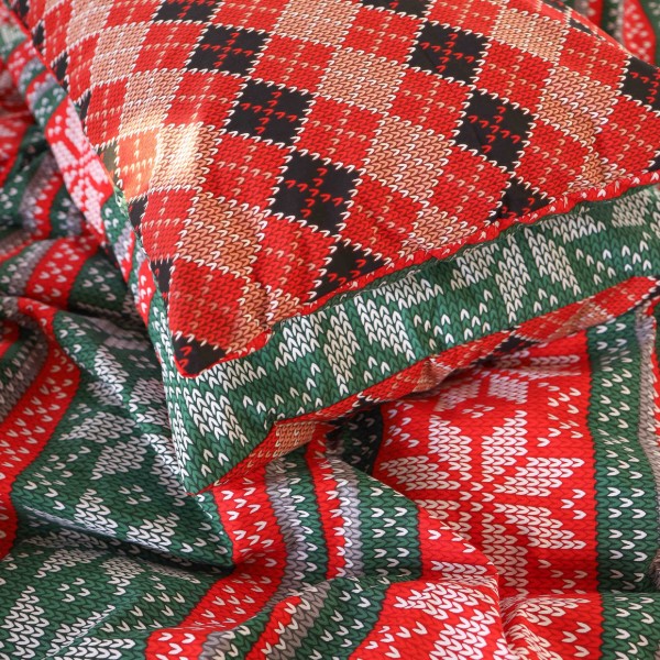 Фото - Комплект постільної білизни дитячий MirSon Ranforce Elite 17-0659 Christmas 110х140 (2200009612909)